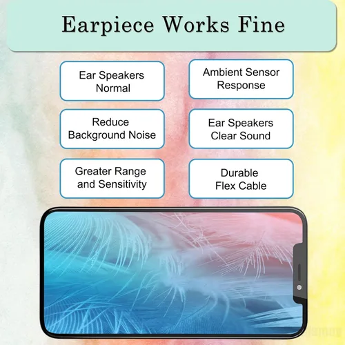 Miniatura 6 de Para iPhone 11 PRO MAX Auricular Reemplazo Del Altavoz Para Cable Flex Auricular Reemplazo Auricular Auricular Reemplazo Luz Sensor De Proximidad