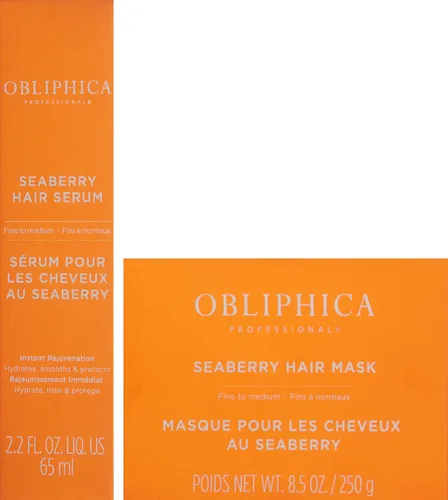 Miniatura 6 de Obliphica Expect Perfection Volume & Body Seaberry Collection Set - Eleva tu experiencia de cuidado del cabello con lujosas fórmulas voluminizadoras
