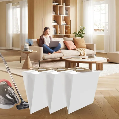 Miniatura 7 de Repuesto compatible para bolsas de vacío Prolux Tritan, paquete de 6 bolsas desechables HEPA hechas para adaptarse a la aspiradora Prolux Tritan