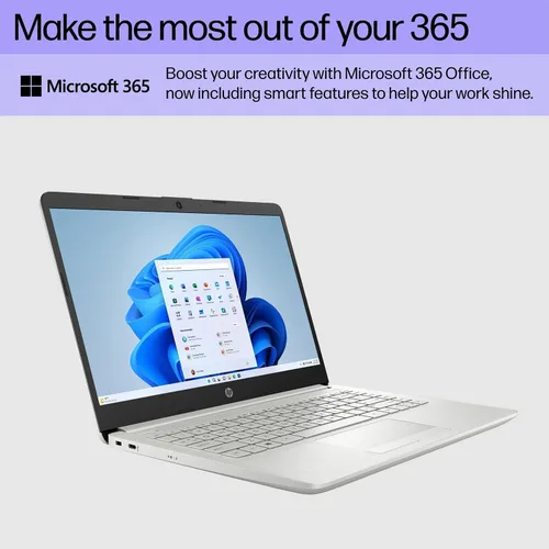 Miniatura 2 de HP Laptop Portátil, Estudiante y Empresarial, Pantalla HD de 14", Intel Quad-Core N4120, RAM DDR4 de 4GB, eMMC de 64GB, Office 365 por 1 Año, Cámara