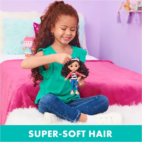 Miniatura 11 de Gabby's Dollhouse - Muñeca Gabby Girl de 8.0 pulgadas, juguetes para niños a partir de 3 años