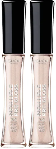 Miniatura 9 de L'Oreal Paris Maquillaje Infallible Brillo labial hidratante de 8 horas, Fiery, 0.21 onzas líquidas