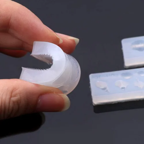 Miniatura 5 de XIANSHI Nuevo molde de silicona con forma de concha de concha de concha de mar, 3 piezas, plantilla de arte de uñas, moldes de silicona