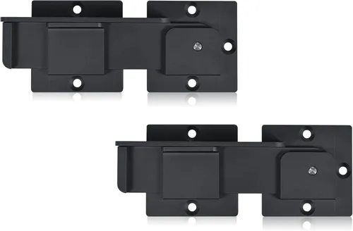 Miniatura 8 de Pestillo de Compuerta Abatible de 7.5" con Agujeros para Candado, Pestillo de Compuerta de Aleación de Aluminio Resistente de 4mm para Cerca