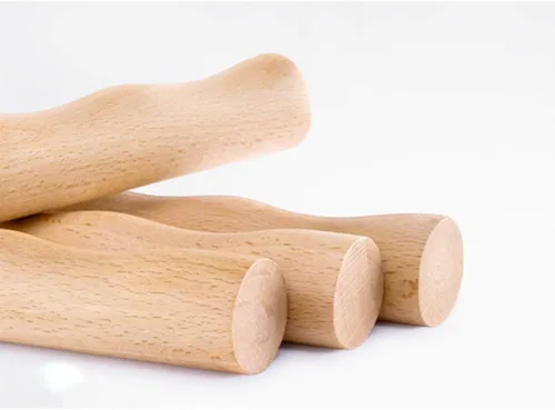 Miniatura 7 de Varillas de masaje manual, rodillo muscular, masajeador de raspado, rodillo de masaje de madera, barra de masaje de madera, herramienta de masaje