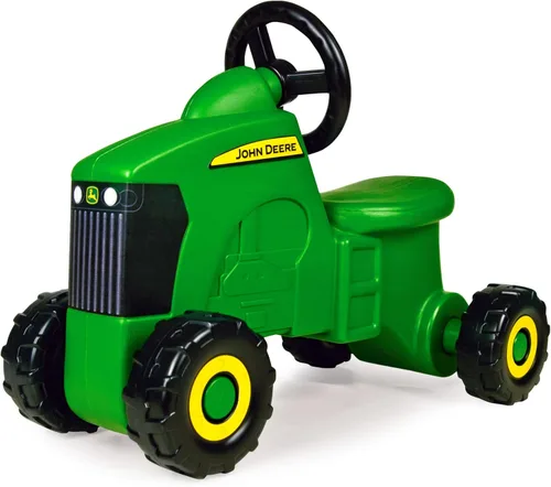 John Deere Ride On Toys Sit 'N Scoot Tractor de actividades para niños a partir de 18 meses, color verde