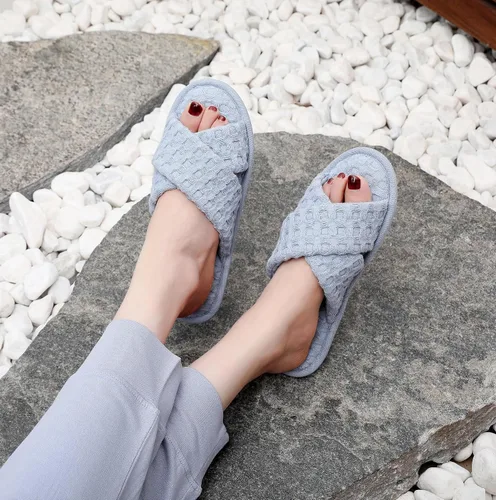 Miniatura 9 de Pure Cotton - Pantuflas cómodas de espuma viscoelástica para mujer