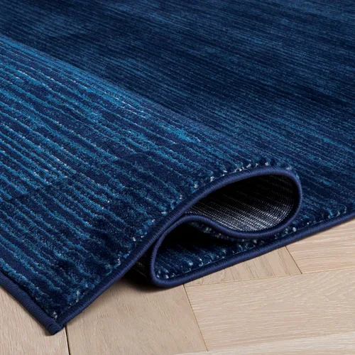 Miniatura 4 de SAFAVIEH Alfombra de Área 6x9 pies - Colección Vision - Azul Marino, Diseño Moderno Degradado, No Desprende Pelusa y Fácil de Limpiar, Ideal