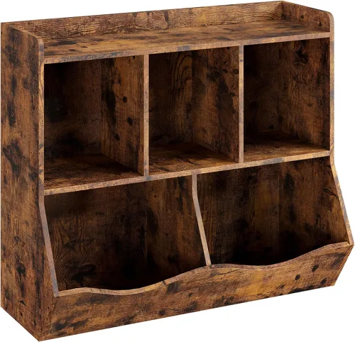 Miniatura 9 de GAOMON Estantería de juguetes y estantería para niños y niñas, estante múltiple con organizador de cubos para almacenamiento de libros y juguetes