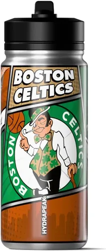 Miniatura 7 de Hydrapeak Milwaukee Bucks - Botella de agua de acero inoxidable con licencia oficial de la NBA de 20 onzas con tapa con pajilla, botella deportiva