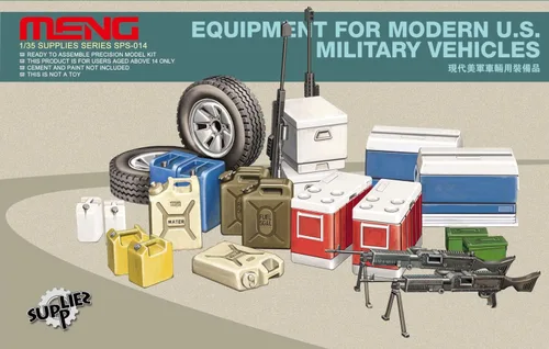 Miniatura 3 de Meng Equipamiento para vehículos militares estadounidenses modernos