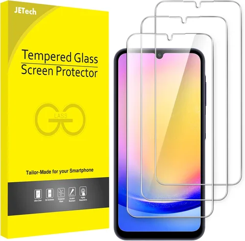 Miniatura 13 de JETech Protector de pantalla para Samsung Galaxy A53 5G / A52 / A52 5G / A52s 5G, película de vidrio templado 9H, antiarañazos, transparente HD