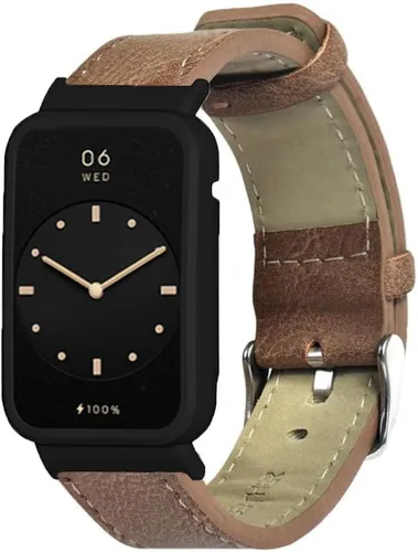 Miniatura 3 de Senter Correas de repuesto de cuero genuino compatibles con Huawei Band 7 Smart Watch 2 PIEZAS