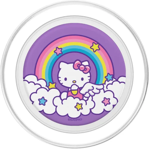 Miniatura 2 de Hello Kitty PopSockets PopGrip de Rainbow Angel para MagSafe