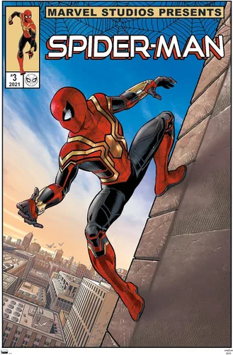 Miniatura 12 de Trends International Marvel Spider-Man: No Way Home - Póster de pared de cómic de pared, 22.4 pulgadas de largo x 14.7 pulgadas, versión enmarcada