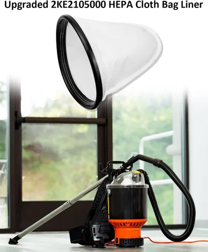 Miniatura 2 de 2KE2105000 - Forro de tela HEPA, apto para Hoover, aspiradora de hombro de tela Royal Mochila, apto para Royal RY4000 y RY4001, apto para Hoover