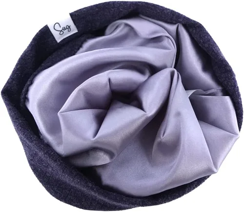 Miniatura 81 de Gorro de punto para recién nacido, para niños y niñas, con forro de satén sedoso, gorro para niños pequeños