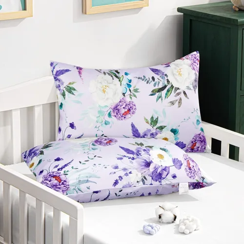 Miniatura 3 de Paquete de 2 fundas de almohada para niños pequeños, 13 x 18 pulgadas, funda de almohada de viaje para niños con cierre de sobre, fundas de almohada