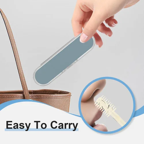 Miniatura 5 de Cortador de Pelo Nasal, 2025 Cortador de Pelo Nasal Manual Portátil Actualizado para Mujeres y Hombres, Herramienta de Aseo para Remover Pelo