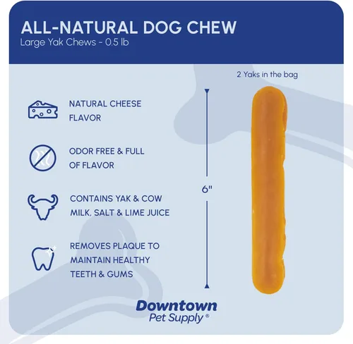 Miniatura 3 de Yak perro Masticar, 100% Natural del Himalaya Dental para perros para pequeño, mediano y grande Perros: Mixed Packs, gran variedad de tamaños, por