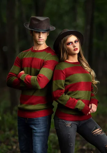 Miniatura 5 de Fun Costumes Striped Nightmare on Elm Street Freddy Adult Sweater