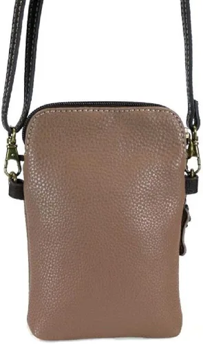 Miniatura 4 de Chala - Bolsa cruzada de piel sintética multicolor con correa ajustable para teléfono celular