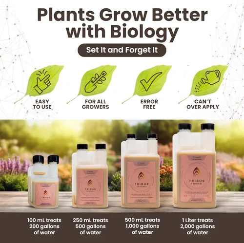 Miniatura 6 de Tribus - Inoculante microbiano orgánico Potenciador de raíces para plantas, aumenta el rendimiento de las plantas, el crecimiento de raíces