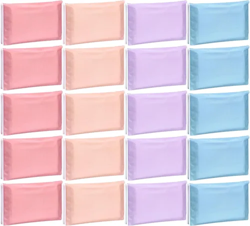 Miniatura 15 de PerKoop 100 paquetes de pañuelos de bolsillo, paquetes delgados de viaje, pañuelos faciales pequeños de tamaño billetera, papel higiénico
