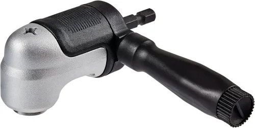 Miniatura 3 de DEWALT Adaptador de taladro de ángulo recto FLEXTORQ, sistema 4 en 1, eje flexible recto compacto de 12 pulgadas, adaptador de taladro de 90 grados