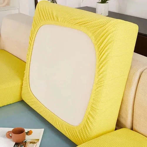Miniatura 5 de Funda elástica para cojín de sofá, funda protectora para muebles de sofá, funda de asiento de sofá, estampado floral con parte inferior elástica, #17