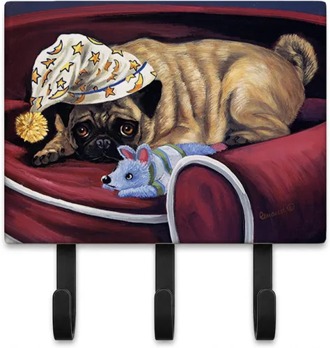 Miniatura 31 de Caroline's Treasures Bichon Frise Sisters - Ganchos para correa o llavero, multicolor