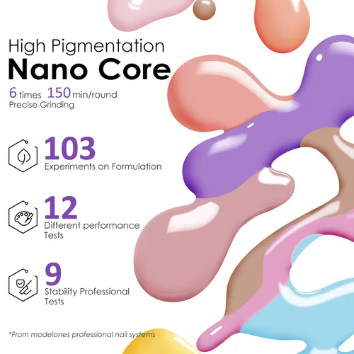 Miniatura 8 de MTSSII Juego de 18 esmaltes de uñas de gel, color nude, rosa, azul, amarillo, kit de esmalte de uñas de gel, compatible con lámpara UV/LED, remojar