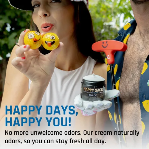 Miniatura 6 de Derm Dude Happy Sack Ball - Desodorante y crema cómoda para hombres, defensa del sudor antirozaduras, control de olores, desodorante e higiene sin