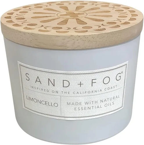 Miniatura 43 de Sand + Fog Vela aromática - Calabaza y Clavo – Fragancias y tamaños adicionales – Mecha 100% de algodón sin plomo - Velas de lujo en tarro