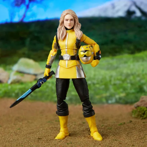Miniatura 13 de Power Rangers Lightning Collection Beast Morphers Yellow Ranger - Figura de acción a escala de 6 pulgadas, juguetes y figuras de acción para niños a