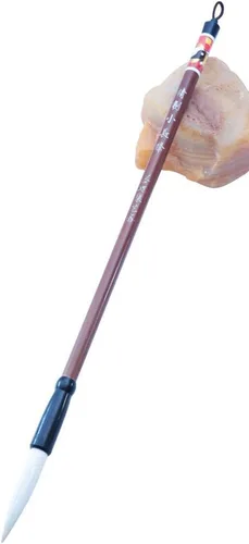 Miniatura 6 de Easyou Hu Brush Cepillo chino para caligrafía y dibujo Sumi puro pelo de cabra fino 1pcs D 0.4 in L: 2.0 in FGYLR