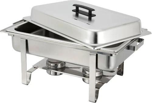 Miniatura 2 de Winco Newburg - Chafer de acero inoxidable, 8 cuartos de galón