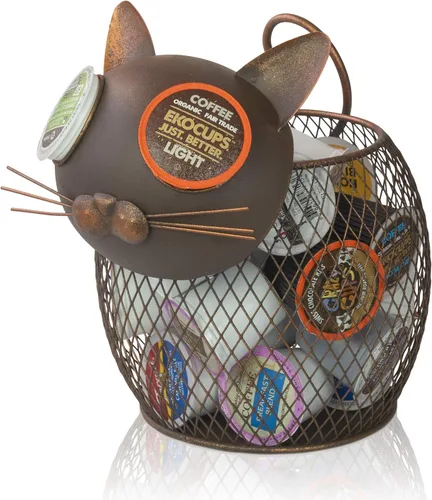 Miniatura 7 de Made Easy Kit Organizador de cápsulas de café – Decoración funcional de la barra de café para el hogar – Accesorios de almacenamiento de encimera
