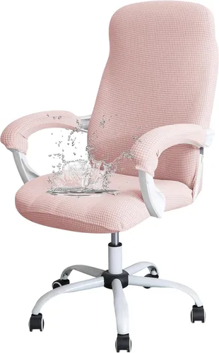 Miniatura 29 de Forcheer - Fundas elásticas para reposabrazos de silla de oficina, resistentes al agua, de Spandex y Jacquard, para sillas de oficina y computadora