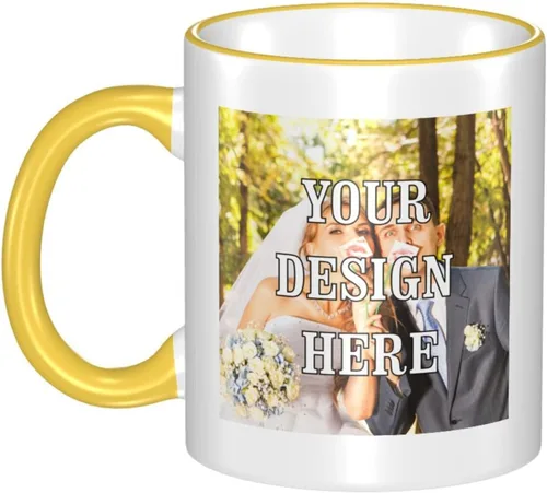 Miniatura 7 de Taza de café personalizada, tazas personalizadas con logotipo y foto, taza personalizada, diseña tu propia taza de café personalizada, regalos