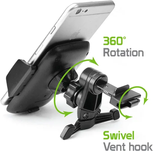 Miniatura 5 de Cellet Soporte de ventilación, compatible con iPhone 12 Pro Max, soporte de dispositivo electrónico portátil