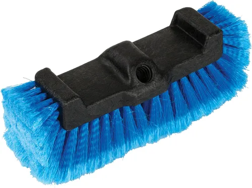 Sea Dog 491070-1 - Cepillo de cerdas de tres caras con gancho para barcos, suave (azul)