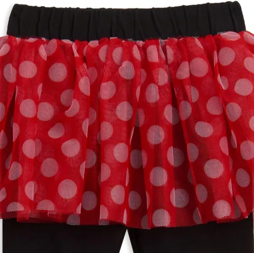 Miniatura 9 de Disney Conjunto de leggings con falda de malla de Minnie Mouse