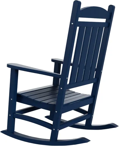 Miniatura 7 de WestinTrends Malibu - Mecedora para exteriores/patio, color azul marino