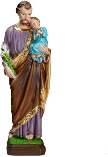Miniatura 5 de THE FAITH GIFT SHOP Estatua de San José - Pintada a mano en Italia - Colección Toscana - Estatua de San José (12")