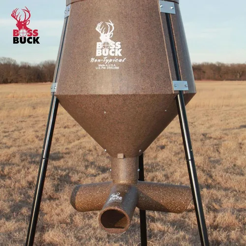 Miniatura 5 de Boss Buck comedero de 200 libras, de todas las proteínas y maíz