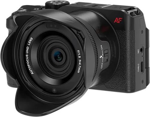 Ordro Cámara digital D130 5K para fotografía | Cámara de vlogging de enfoque automático de 56 MP | Cámara digital con zoom de 18X | Pantalla