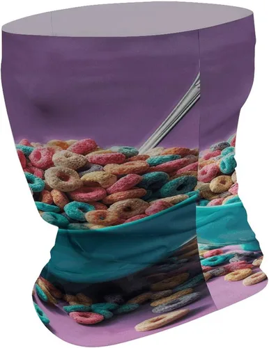 Miniatura 2 de Máscara facial transpirable a prueba de viento, cereal en cuenco, para enfriar el sol, a prueba de polvo, pasamontañas, bandana, para hombres