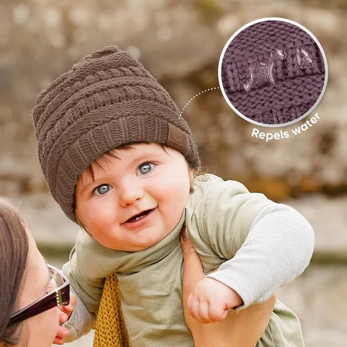Miniatura 133 de KeaBabies 3-Pack Baby Beanies for Boys, Girls - Stretchy Knit Baby Hats, Cute Newborn