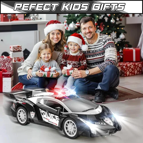 Miniatura 7 de Growsland Coche de Control Remoto Coches RC para Niños 4-7 8-12, Juguetes de Coches para Niños con Luz Intermitente Genial, Juguetes de Coches